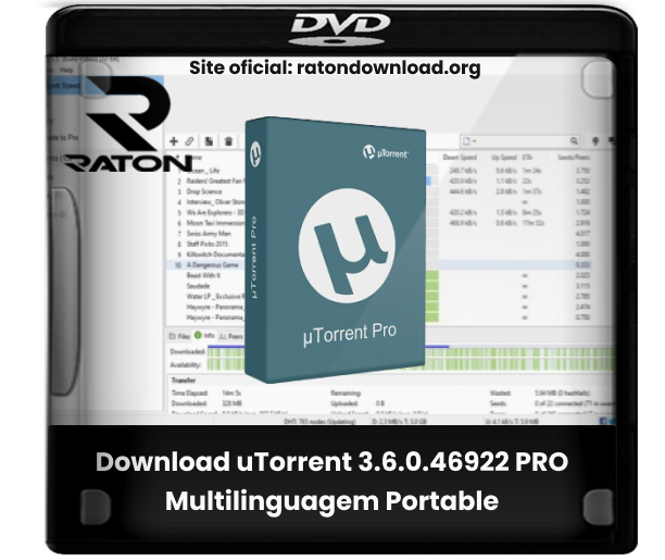 Download uTorrent 3.6.0.46922 PRO Multilinguagem Portable