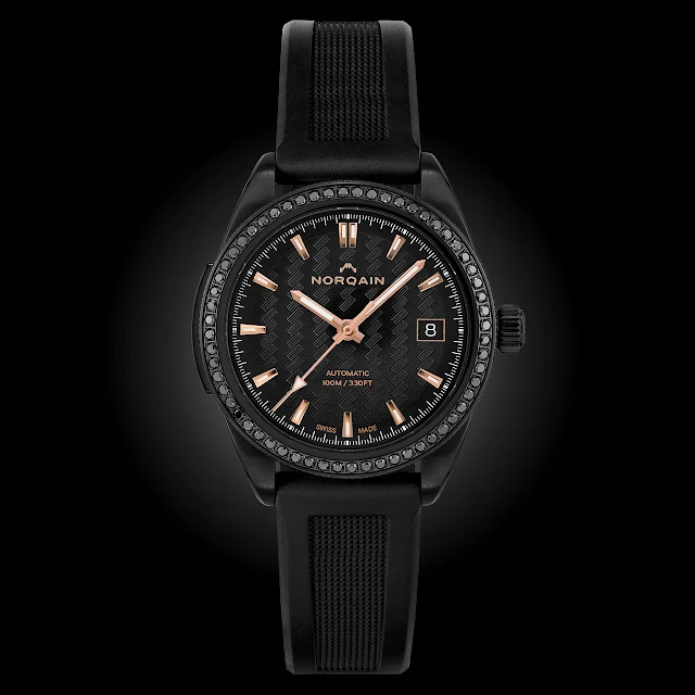 Norqain Adventure Sport 37mm DLC Black Diamonds