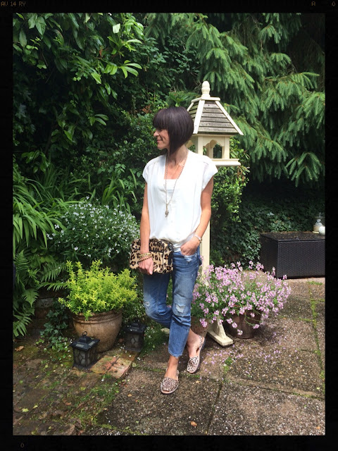 Neutrals, My Midlife Fashion, Leopard Print, Animal Print, Tusk Necklace, Distressed Jeans, Lace, Palmaria de Menorca, Zara, Mango, Warehouse