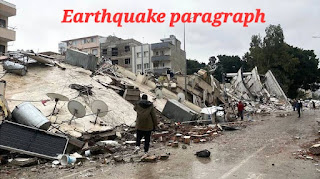 Earthquake paragraph 