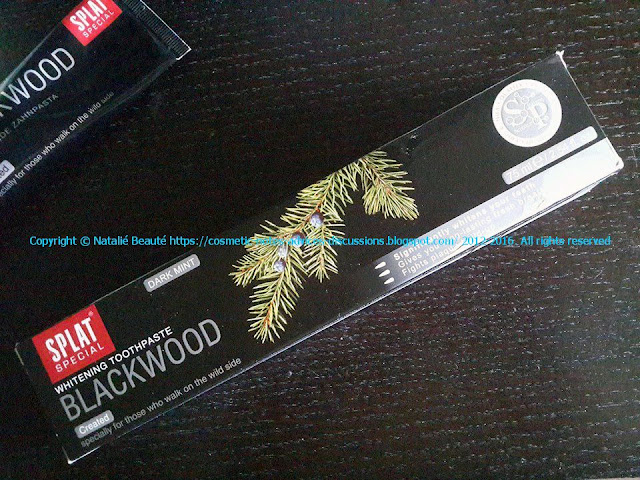 BLACKWOOD Whitening Toothpaste whitening white teeth Natalie Beaute review and photo