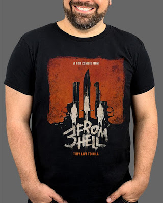 FRIGHT-RAGS' 3 FROM HELL "THEY LIVE TO KILL" TEE.