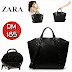 ZARA Shopping Bag (Black)