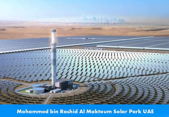 Largest Solar Power Plants: Mohammed bin Rashid Al Maktoum Solar Park UAE
