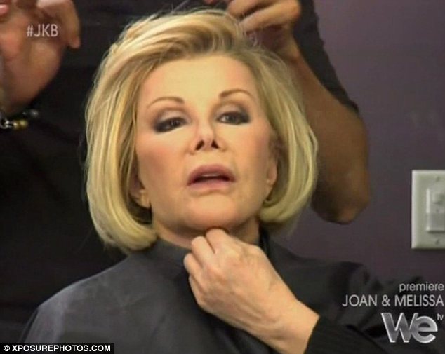 Fashion Police Host, Joan Rivers  Looking Scary After Undergoing ANOTHER Plastic Surgery For The 734th Time