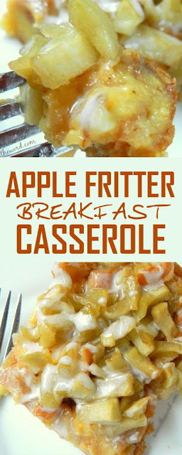 Apple Fritter Breakfast Casserole