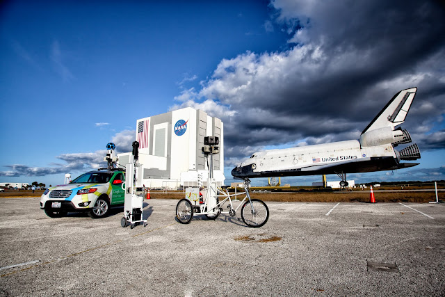 kennedy space center google street view