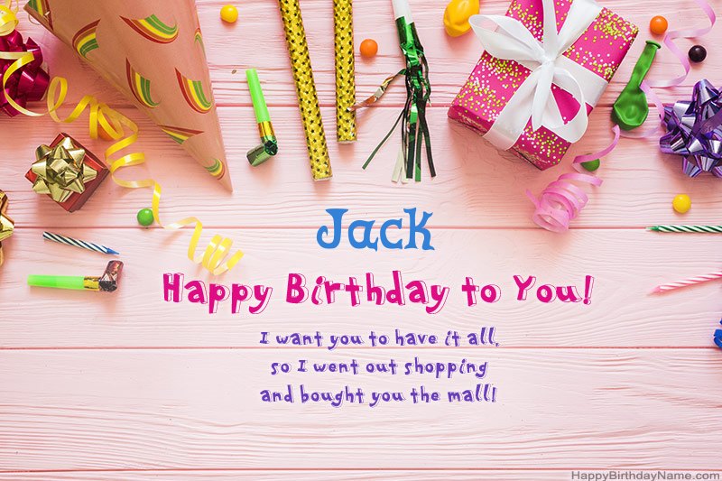 happy birthday jack images