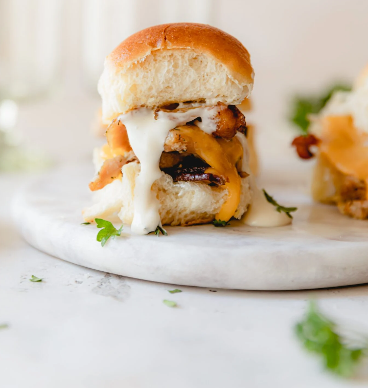 Chicken Bacon Ranch Sliders