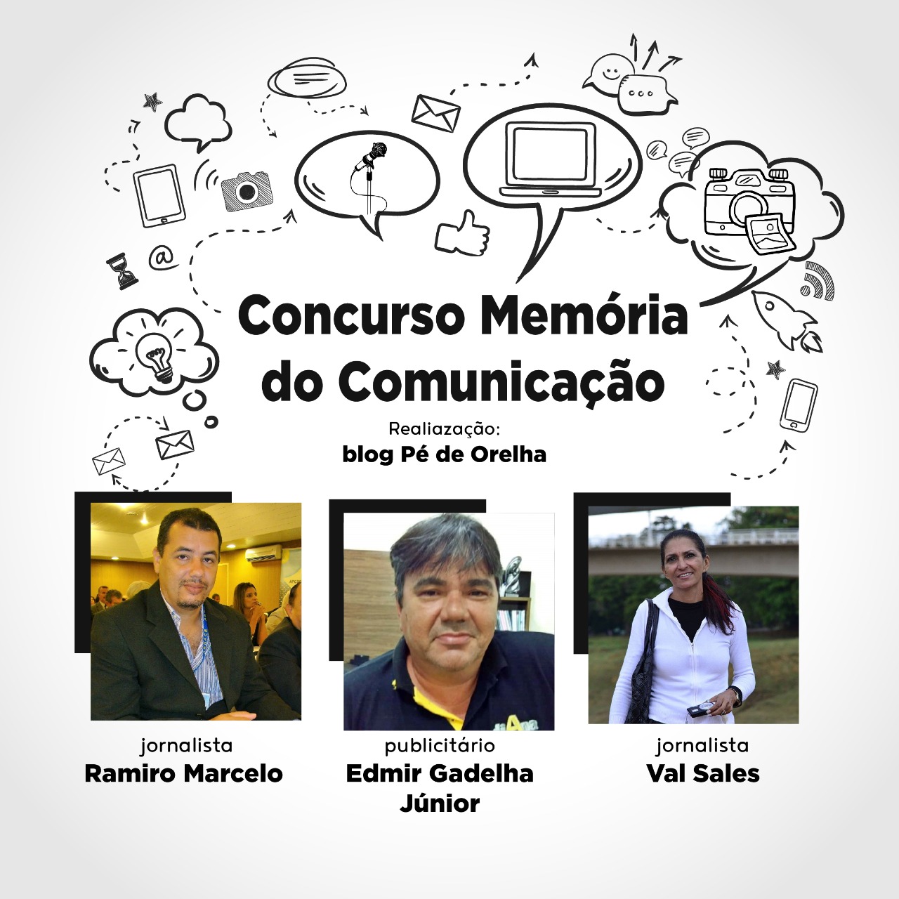 Blog Pé de Orelha realiza Concurso Memória Viva da Comunicação