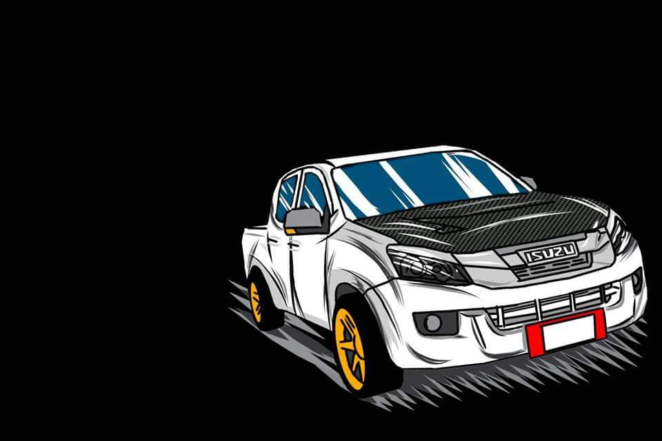 Gambar vektor mobil keren