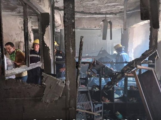 At least 40 killed in Egyptian church fire at Giza