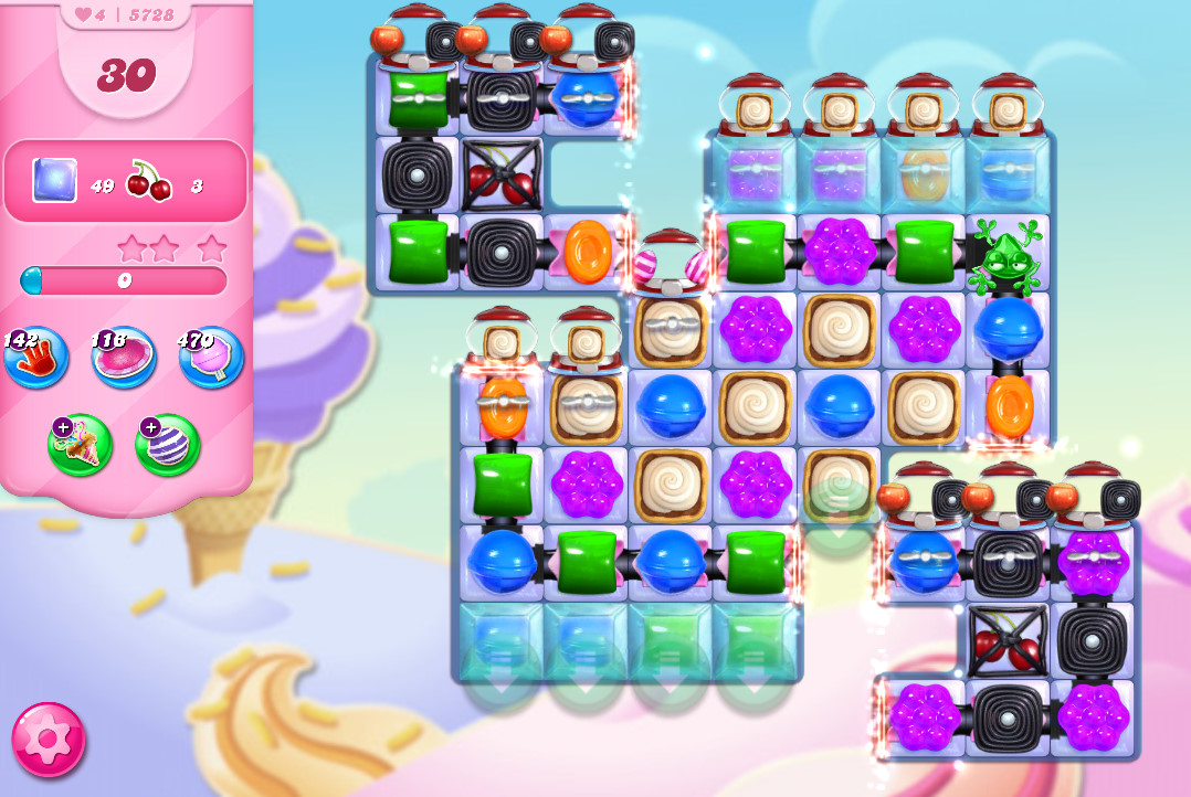 Candy Crush Saga level 5728