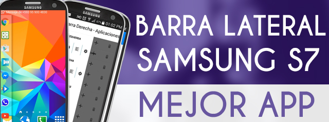 Mejor Aplicacion- Barra Lateral Del SAMSUNG GALAXY S7 