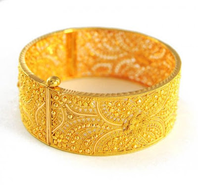 gold jewellery bangle