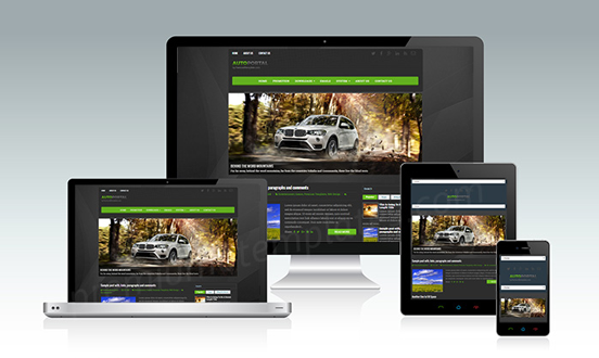 Autoportal-Blogger-Template