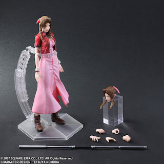 Figuras: Imágenes del Play Arts Kai de de Aerith Gainsborough de "Final Fantasy VII: Crisis Core" - Square Enix