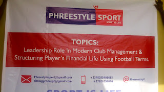 Phreestyle Sport charges Football Managers, Administrators, Players to lead by example  