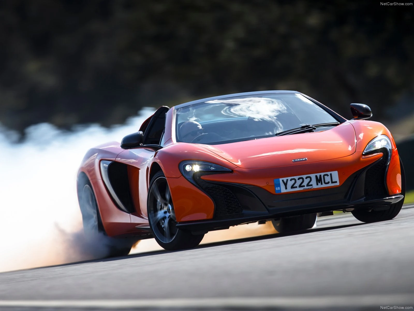 Hình ảnh siêu xe McLaren 650S Spider 2015 & nội ngoại thất