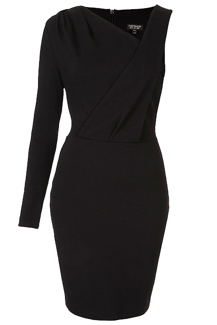 Topshop vestido negro