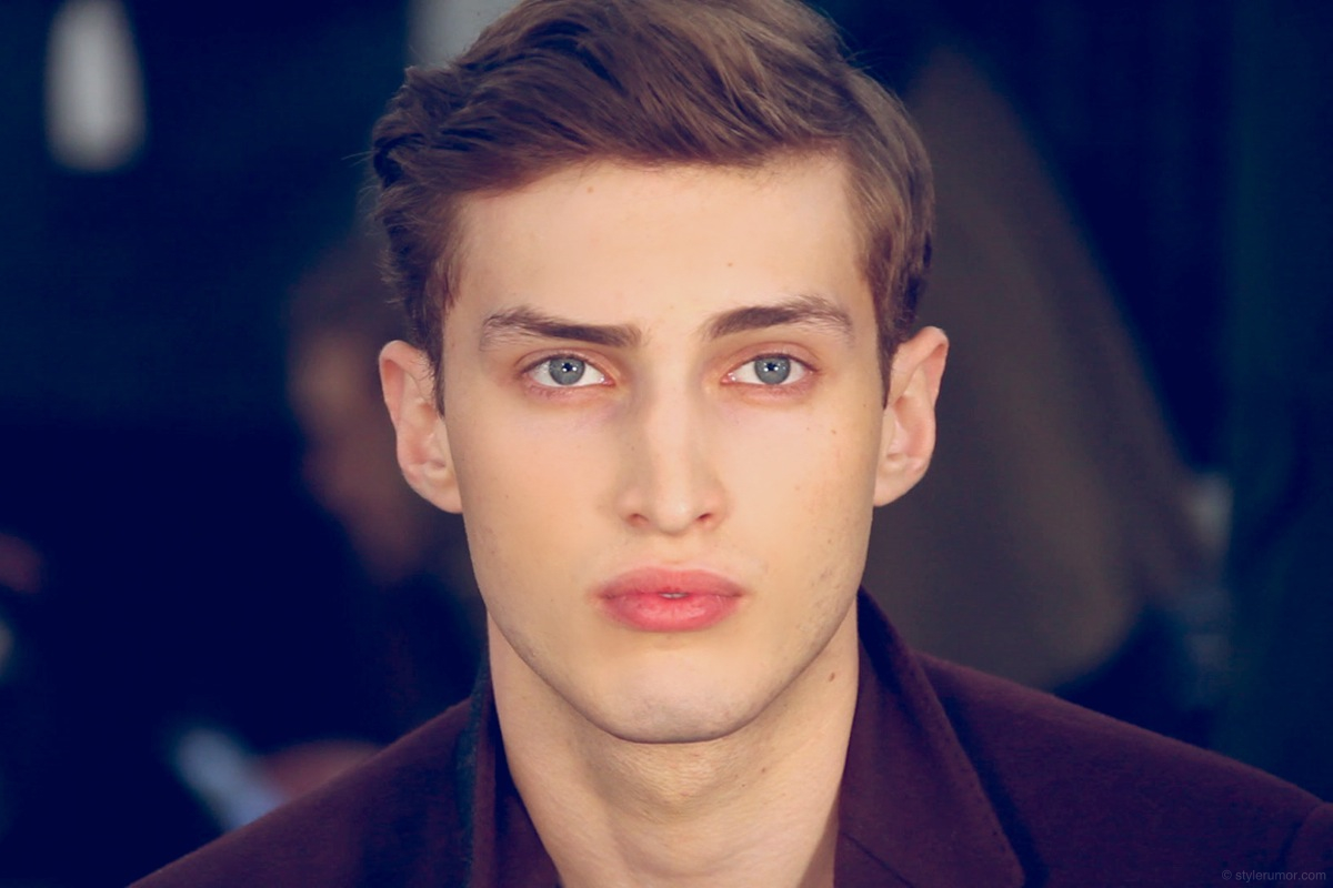 Medium Short Hairstyles For Men 2014  and Grooming Trends at New York Fashion Week Fall/Winter 2013-2014