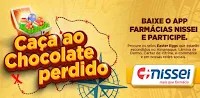 Caça ao chocolate perdido Farmácias Nissei