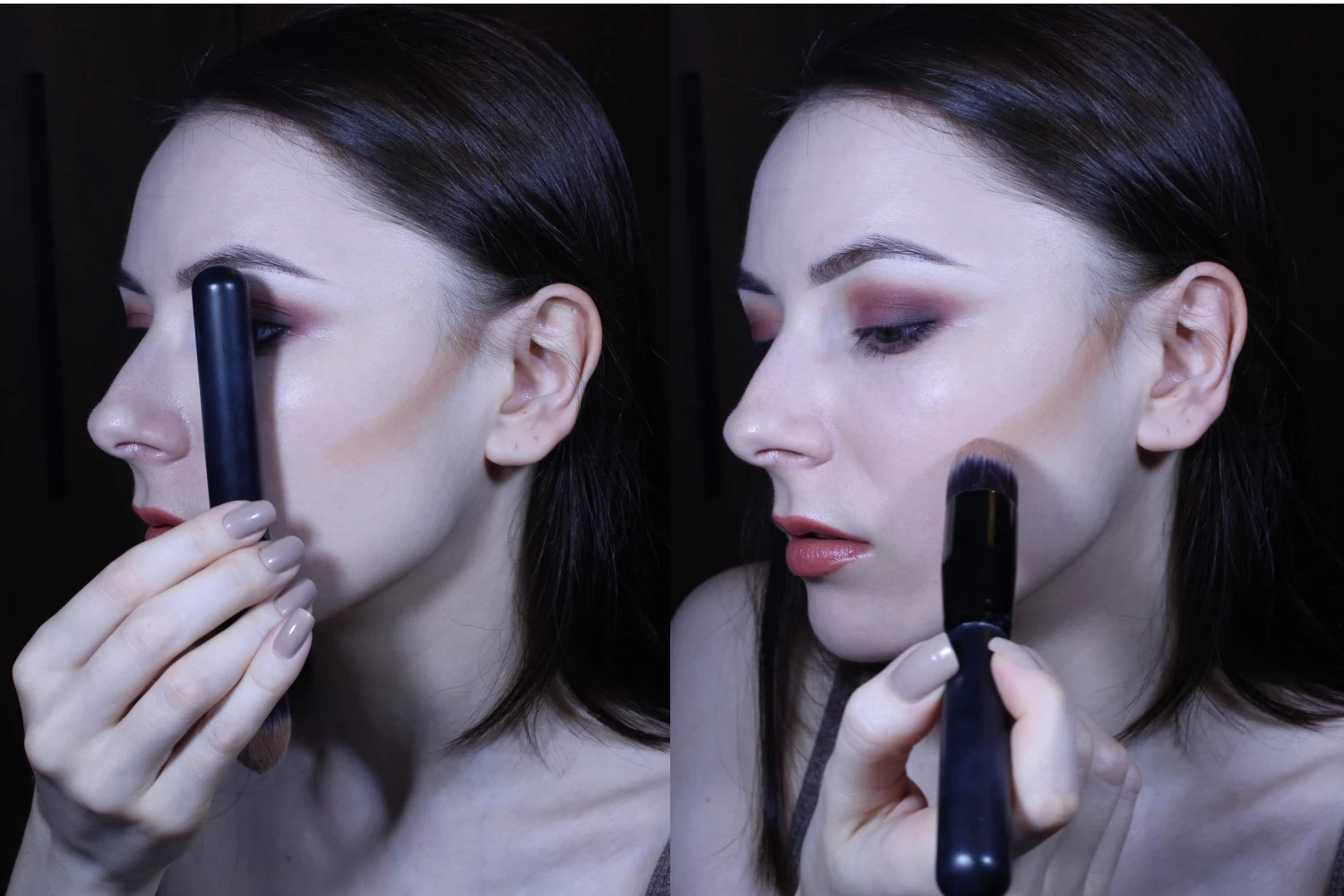 contouring makeup for fair skin