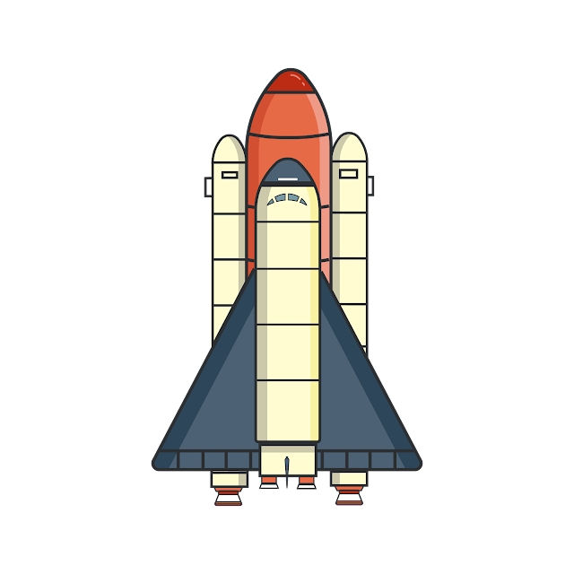 Spaceship And Rocket PNG Free Download