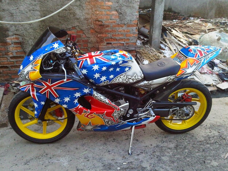 Modifikasi Ninja Rr Mono 250 150 Fi Full Fairing Bagus 