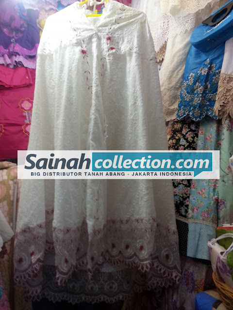 Mukena Catton Paris New Motif