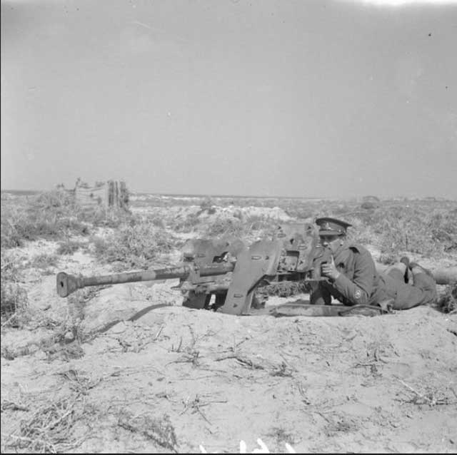 Captured German antitank gun, 6 March 1942 worldwartwo.filminspector.com