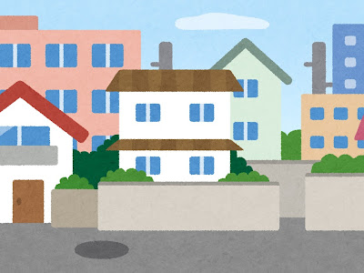 [無料ダウンロード！ √] 背景 住宅 街 イラスト 417461