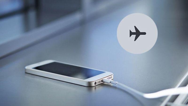 Điện thoại đang ở chế độ máy bay