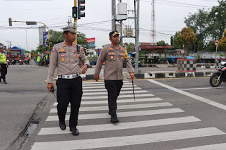 Polres Ngawi Keluarkan Program TEH JAMUS Cegah Laka Lantas