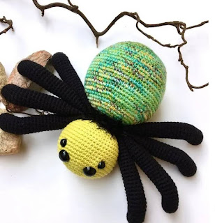 PATRON GRATIS ARAÑA AMIGURUMI 54444