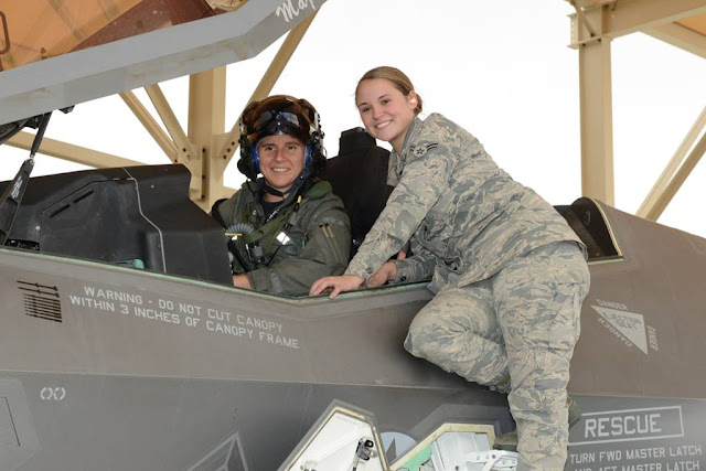 First female F-35 test pilot