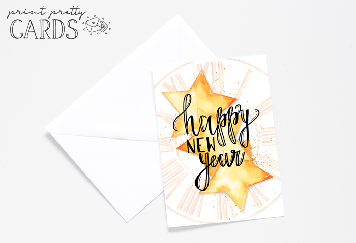 New Year Greeting Card