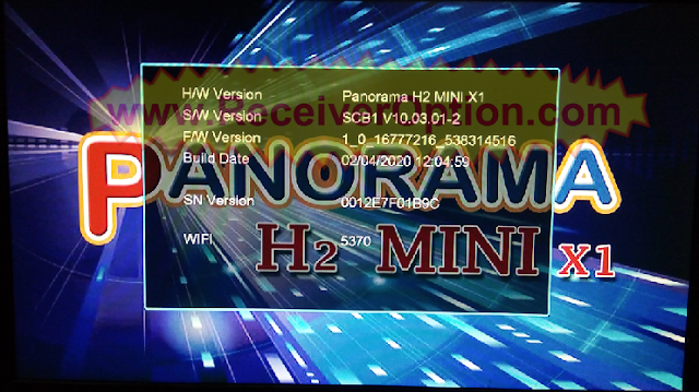 PANORAMA H2 MINI X1 1506TV 512 4M NEW SOFTWARE WITH ECAST