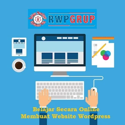 Belajar secara online membuat website wordpress