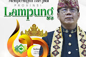 Mingrum Gumay Mengenang Sejarah Terbentuknya Provinsi Lampung di HUT Ke-60