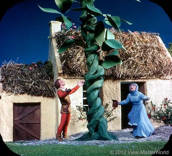 View-Master Three Fairy Tales featuring Jack and the Beanstalk (B314), Scene 2