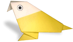 Hướng dẫn cách gấp giấy Origami - Hình con chim giấy đơn giản và đẹp