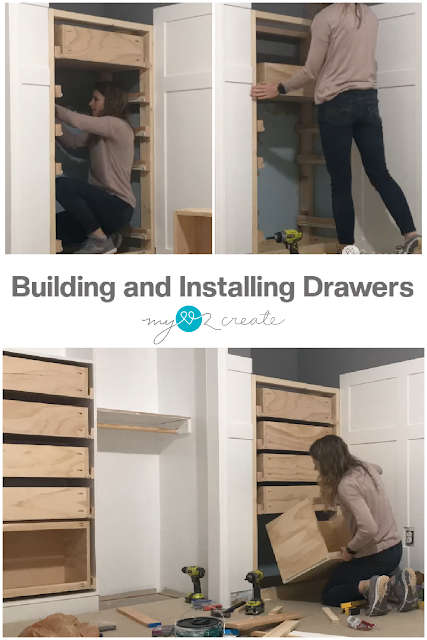 Building and Installing Drawers tips, MyLove2Create