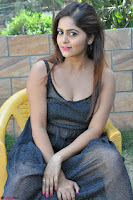 Pragya Nayan New Fresh Telugu Actress Stunning Transparent Black Deep neck Dress ~  Exclusive Galleries 066.jpg