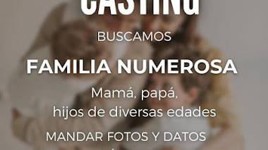 CASTING CALL LIMA: Se busca FAMILIA NUMEROSA, MADRE, PADRE E HIJOS de diversas edades para COMERCIAL