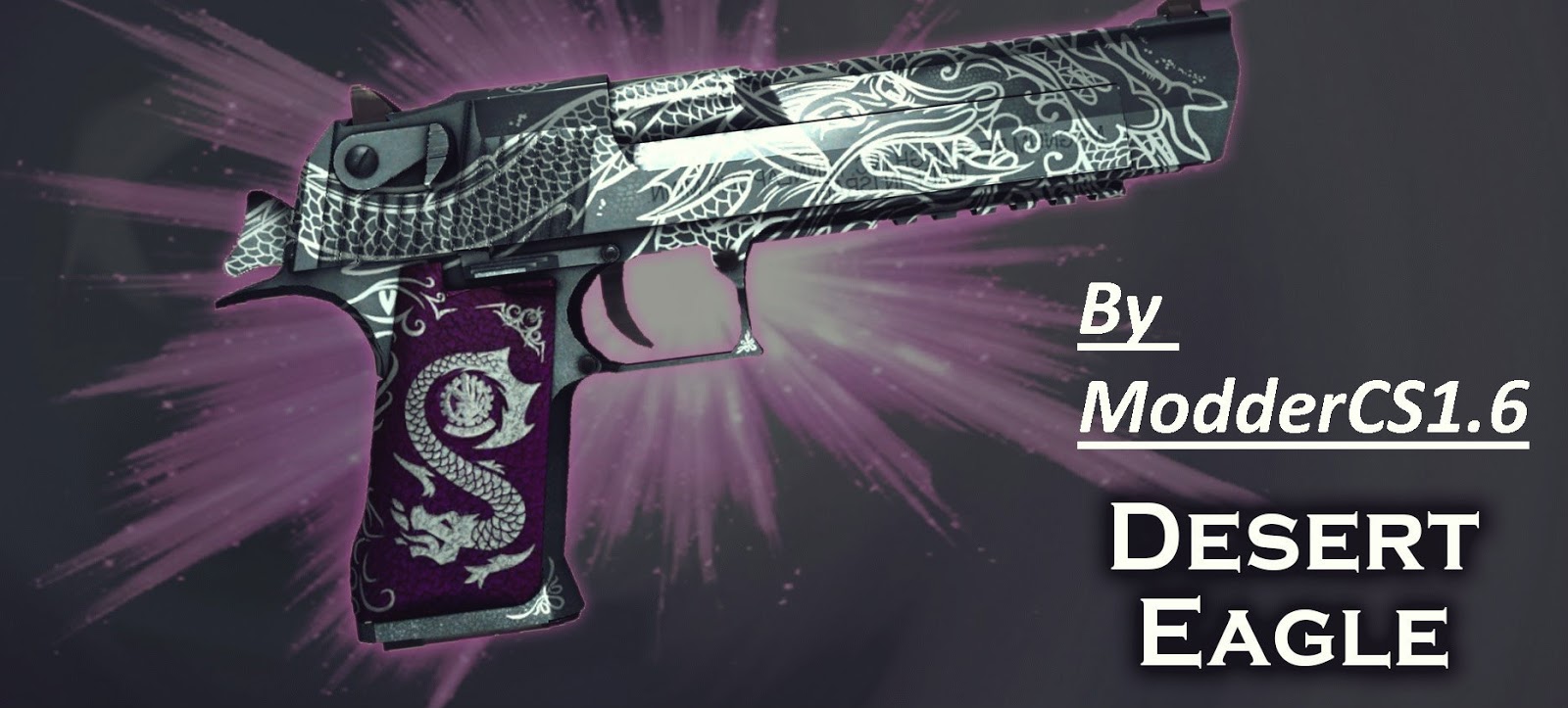 Download Cs 1.6 Desert Deagle Skin Free - Shark Pro - 1600 x 723 jpeg 170kB