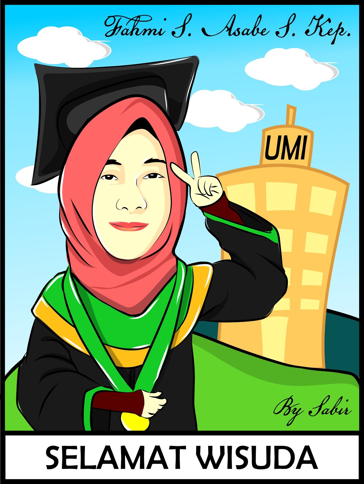 SMS WA Line 085256734391 Jasa Gambar Karikatur Unik Lucu 