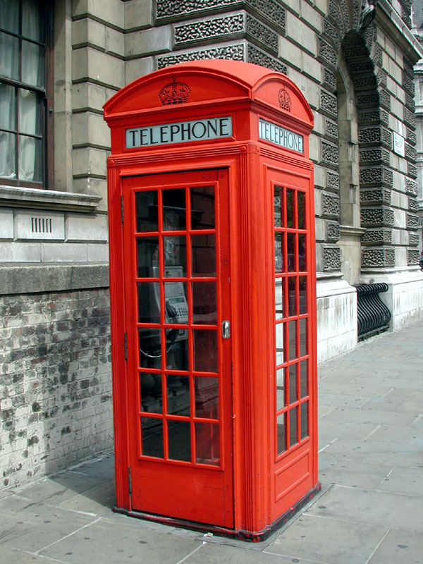 phone booth time machine. phone booth