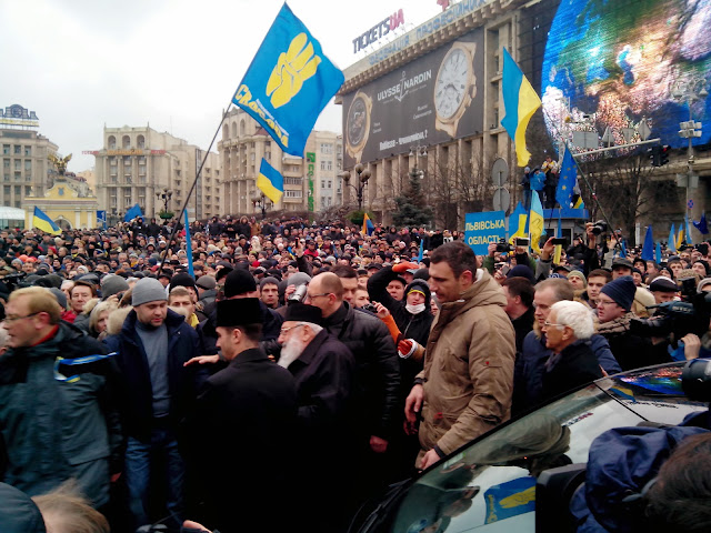 Віталій Кличко, Блаженніший Любомир Гузар, Майдан