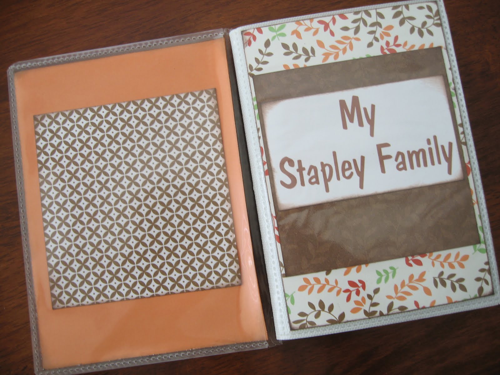 this is my department (craft blog): Family Picture Book